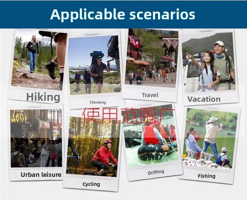 Portable Stainless Steel Cutlery Set for Travel Camping Knife Fork Spoon 3 in 1 Folding Utensils Outdoor Multi - Function Cutlery