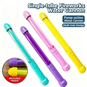 Macaron Multi-Color Pull-Type Water Gun, Portable Powerful Sprayer Toy, Kids Summer Outdoor Play, Pool Beach Backyard Water Fight Party