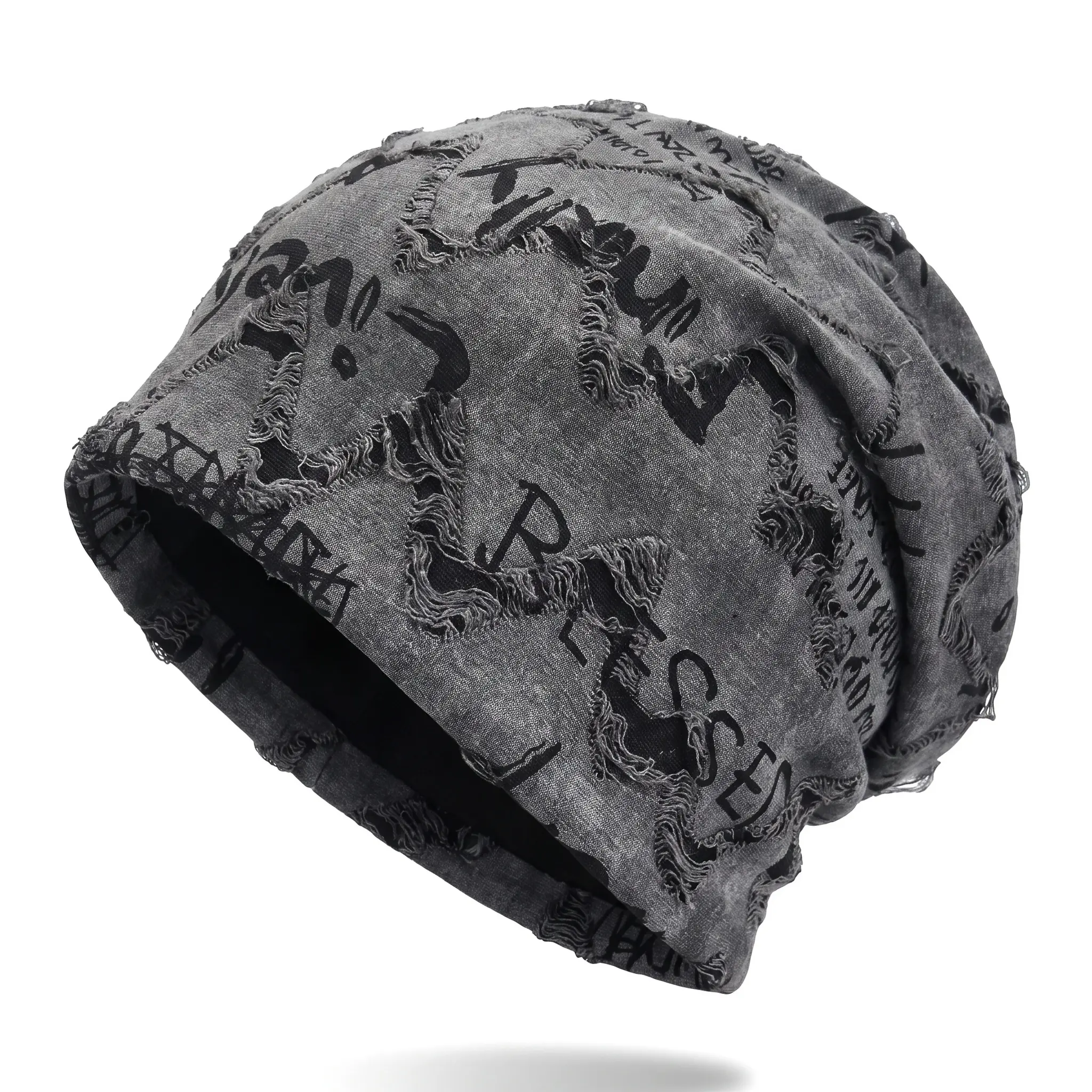 Maternity Warp-Knit Sleep Beanie, Warm Anti-Shedding Wide-Brim Cap, Korean-Style Everyday Essential Fashion Accessory, 1 Size