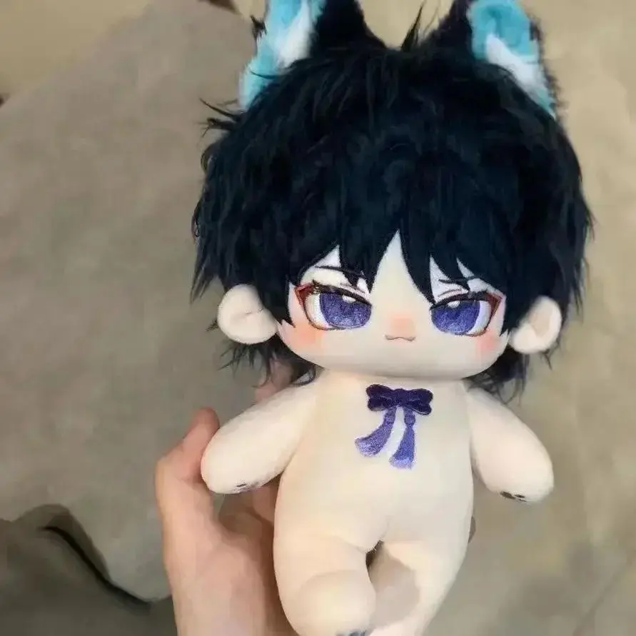 20cm Game Genshin Impact Plush Dolls Anime Figure Scaramouche Wanderer Plush Decor Soft Stuffed Dress Up Doll Children Toys