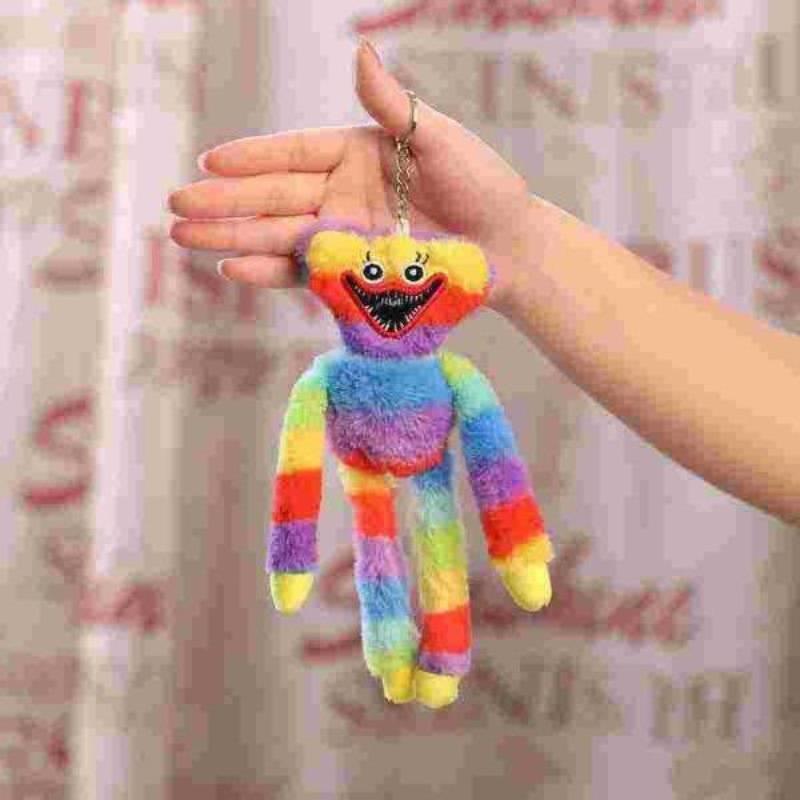 Poppy Playtime Huggy Wuggy Plush Set  Rainbow Horror Game Stuffed Dolls Gift for Kids Fans Soft and Cozy