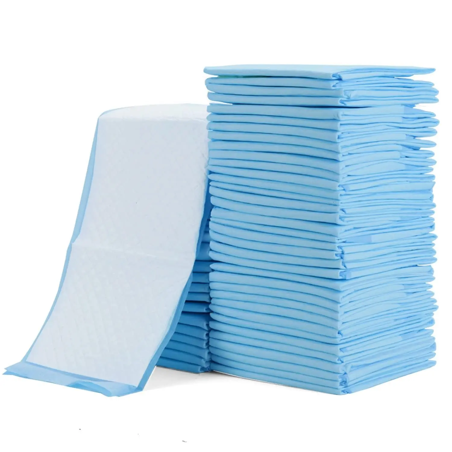 100-Pack Disposable Baby Changing Pads, Waterproof All Skin Safe Underpads, Bed Table Mats, Breathable Protector (17x13 in)