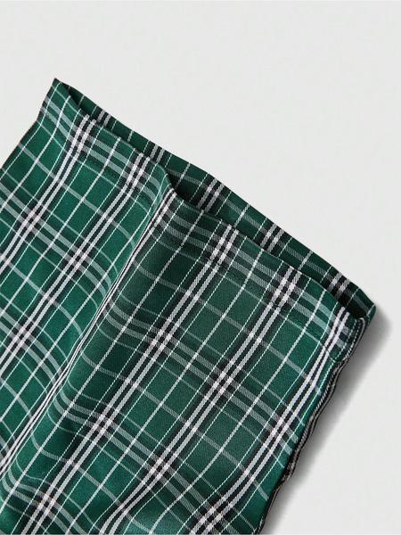 Men's Regular Fit Letter & Striped Print Short Sleeve Shirt, Casual Party Shirt, Casual Retro Button Top for All Seasons, Men's Clothes for Daily Wear