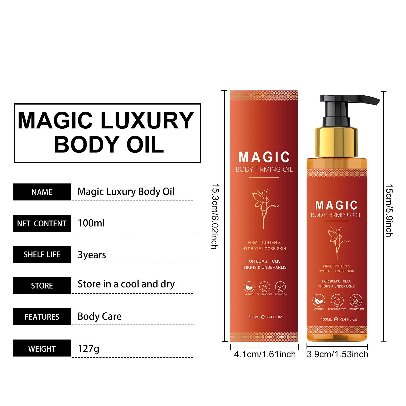 Magic Body Firming Oil: Tighten & Hydrate Loose Skin!