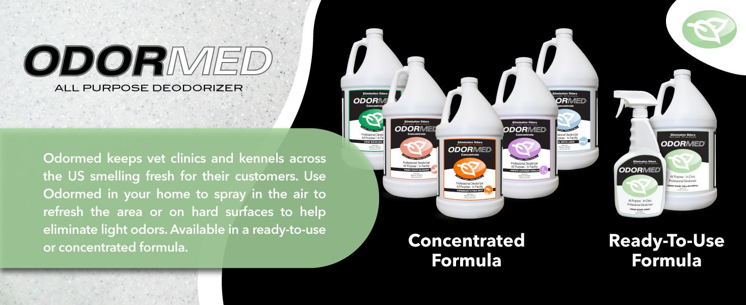 AGS Thornell KOE Kennel Odor Eliminator Concentrate, Odor Eliminator for Strong Odors, Great for Cages, Runs, Floors & More, Pet Odor Eliminator for Home & Kennel w/Safe, Non-Enzymatic Formula, 128 oz
