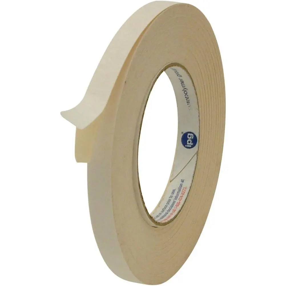 591/BEIG0536 Double-Sided Flatback Paper Tape, 1/2"-36yd., High Adhesion, Beige (Tools & Hardware Adhesives, Tapes & Sealers)