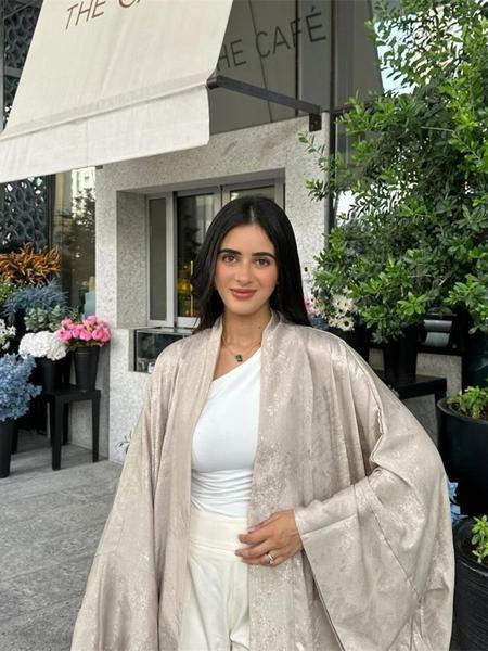 Women's Glossy Solid Batwing Sleeve Abaya without Hijab, Elegant Long Sleeve Open Front Abaya for Party Holiday Daily Wear, Summer Outfits 2024, Muslim Clothes for Women, Loose Abayas