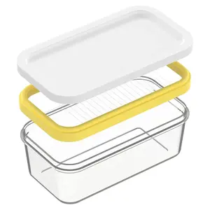 Butter Slicer Cutter, 1 Set Butter Container with Lid, Easy Cutting Butter Box, Kitchen Gadgets for Home Use, Utensils