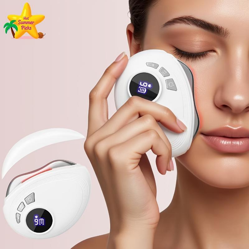 Electric Gua Sha Facial Sculpting, 9Speeds for Vibration And Another 9Speeds for The Heat