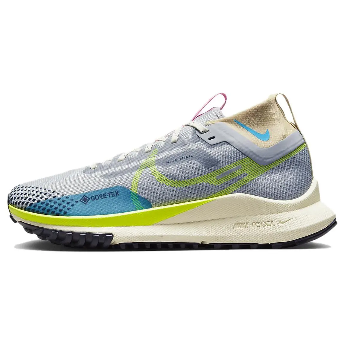 Nike Wmns React Pegasus Trail 4 GORE-TEX 'Wolf Grey Volt' DJ7929-002
