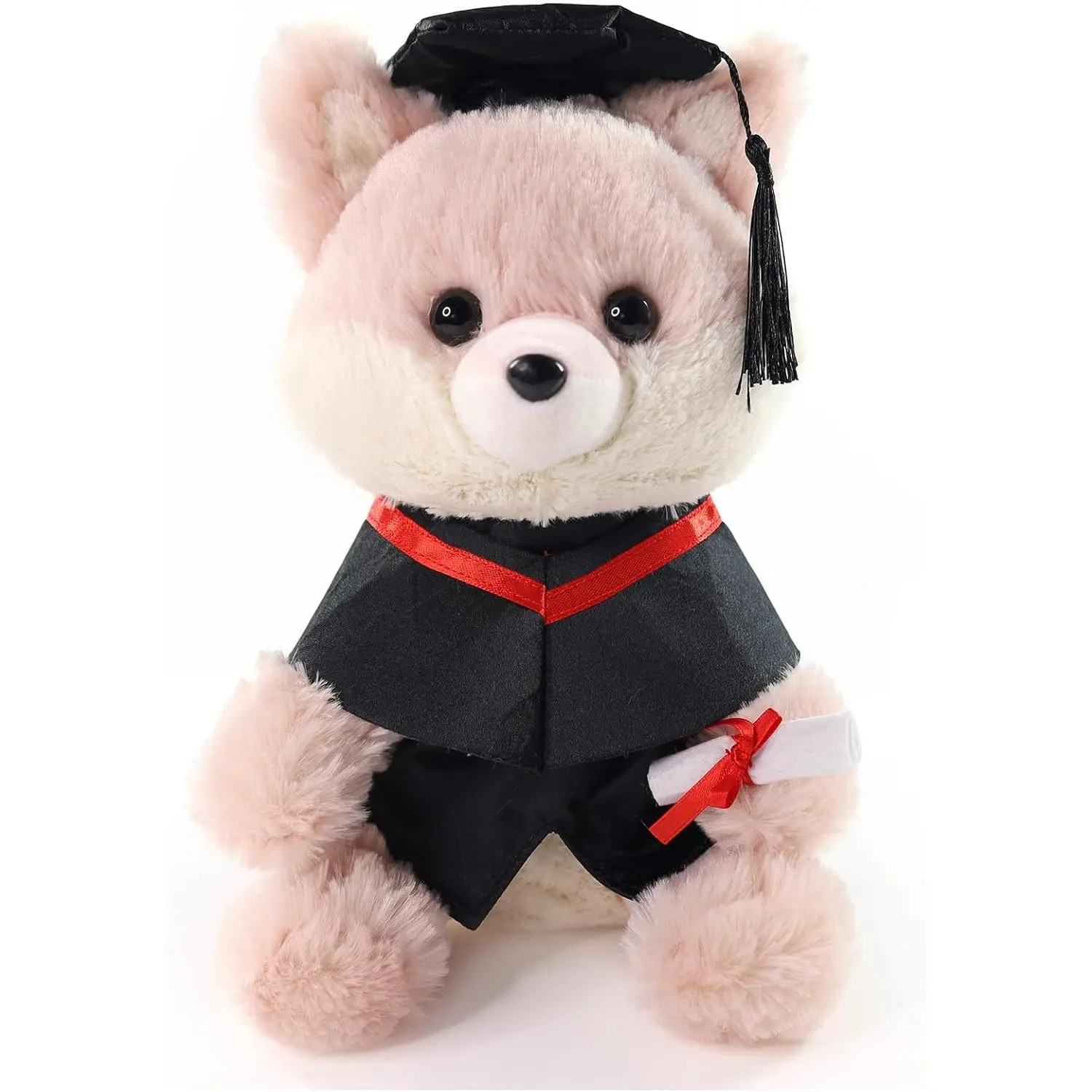 Graduation Gifts Fox Animal - 10" Cute Fox Plush Toy with Graduation Cap, Gown & Diploma, Inspirational Keepsake for, High School & College Graduates