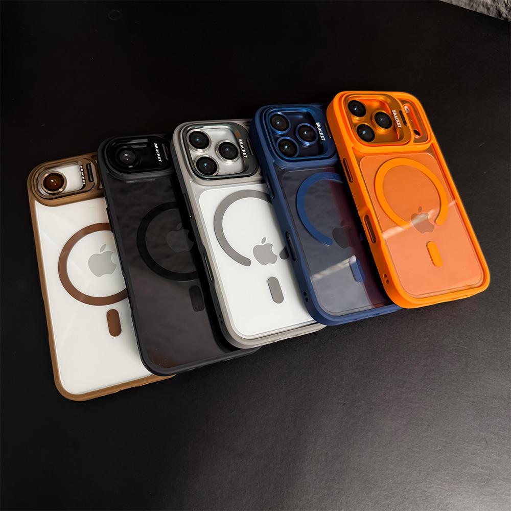 MagSafe Magnetic Kickstand Case for iPhone 17–12 Pro Max Air Plus, Full Protection, Wireless Charging Support & Built-in Lens Protective Film MagSafe Magnetic Kickstand Case for iPhone 17–12 Pro Max Air Plus, Full Protection, Wireless Charging Support & Built-in Lens Protective Film