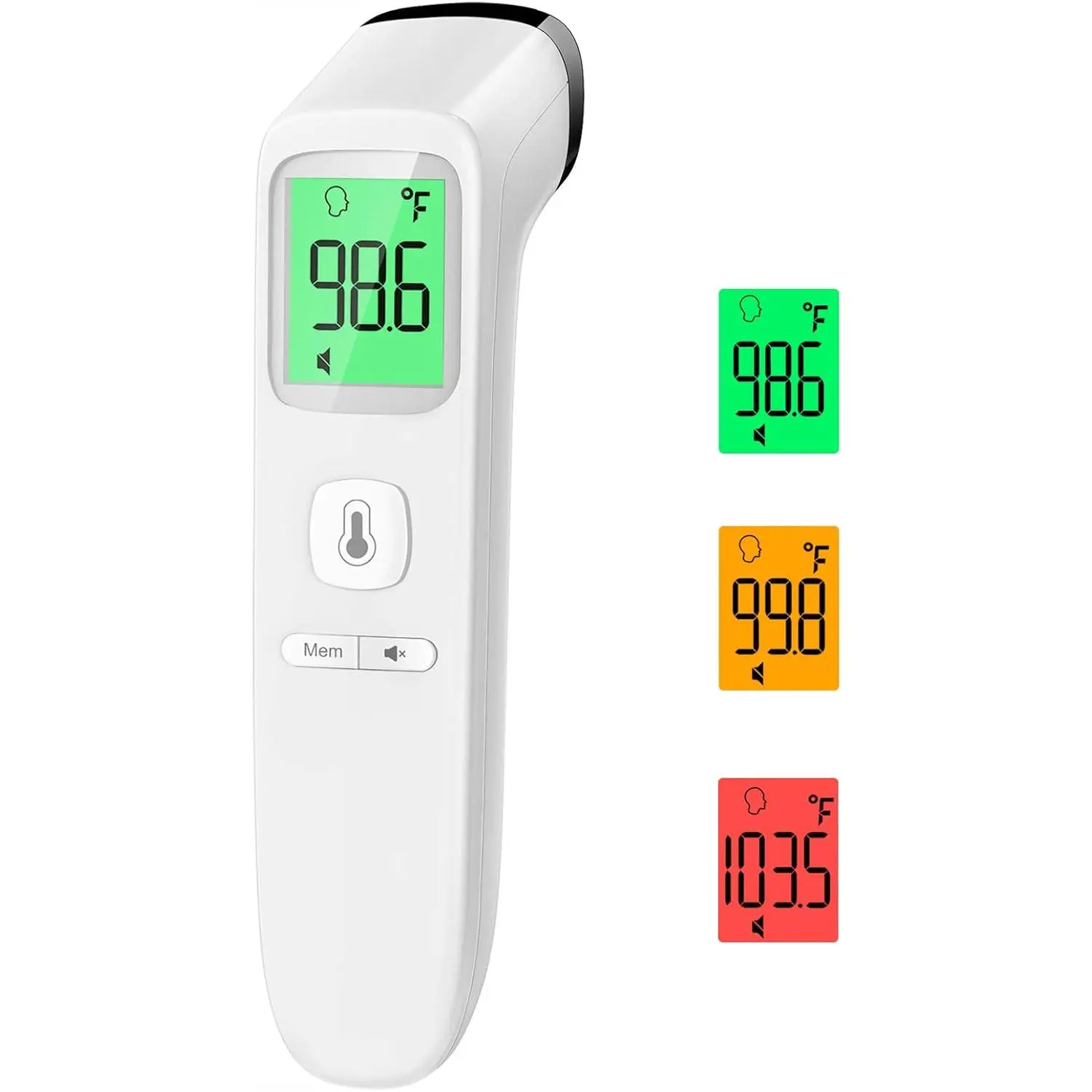Digital No-Touch Forehead Thermometer for Adults and Kids