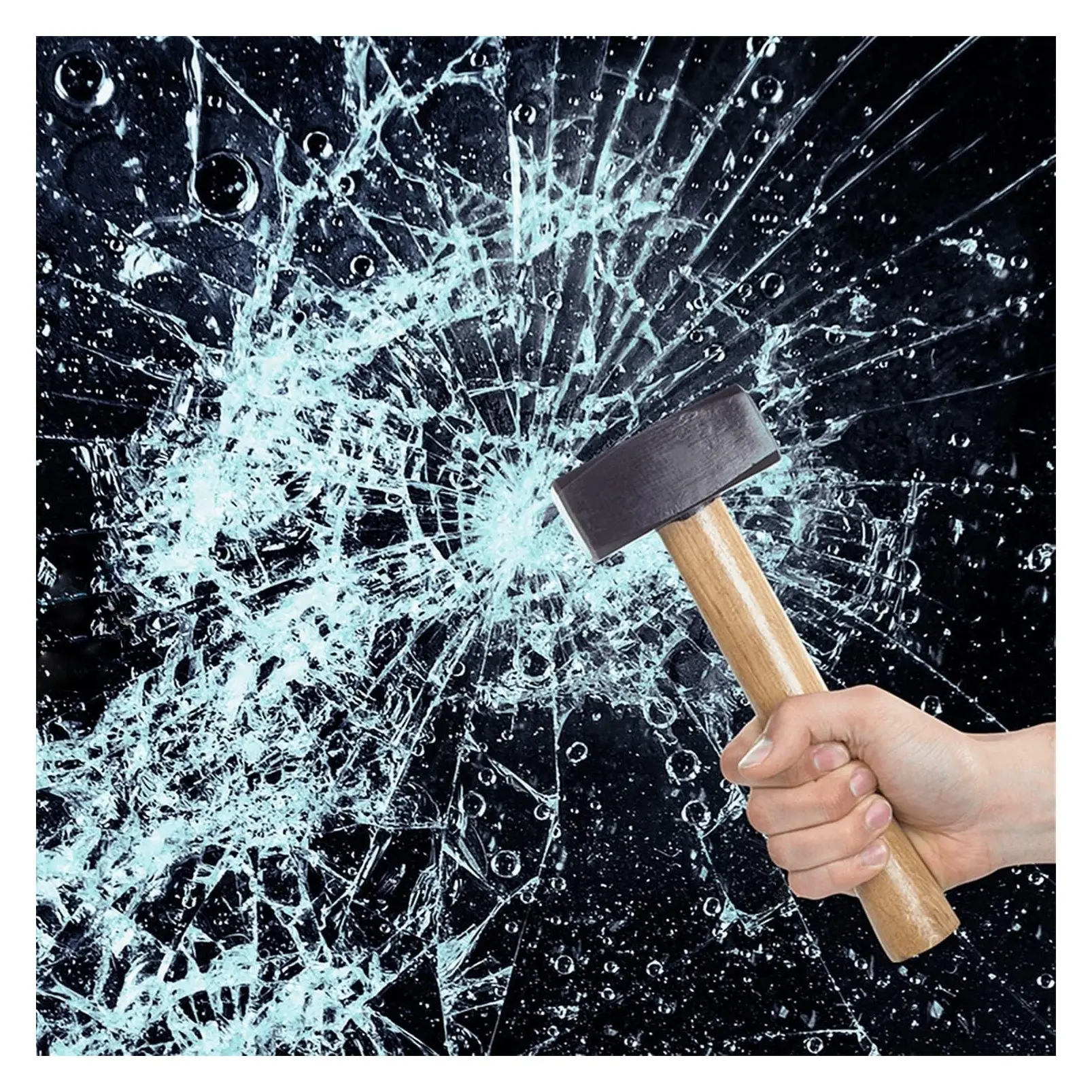4 Mil Clear Shatterproof Window Security Film, 17.7in x 6.56ft – Self-Adhesive Explosion-Proof Glass Protection for Windows, Doors & Mirrors, Break-In Deterrent for Home, Kids & PetsGift