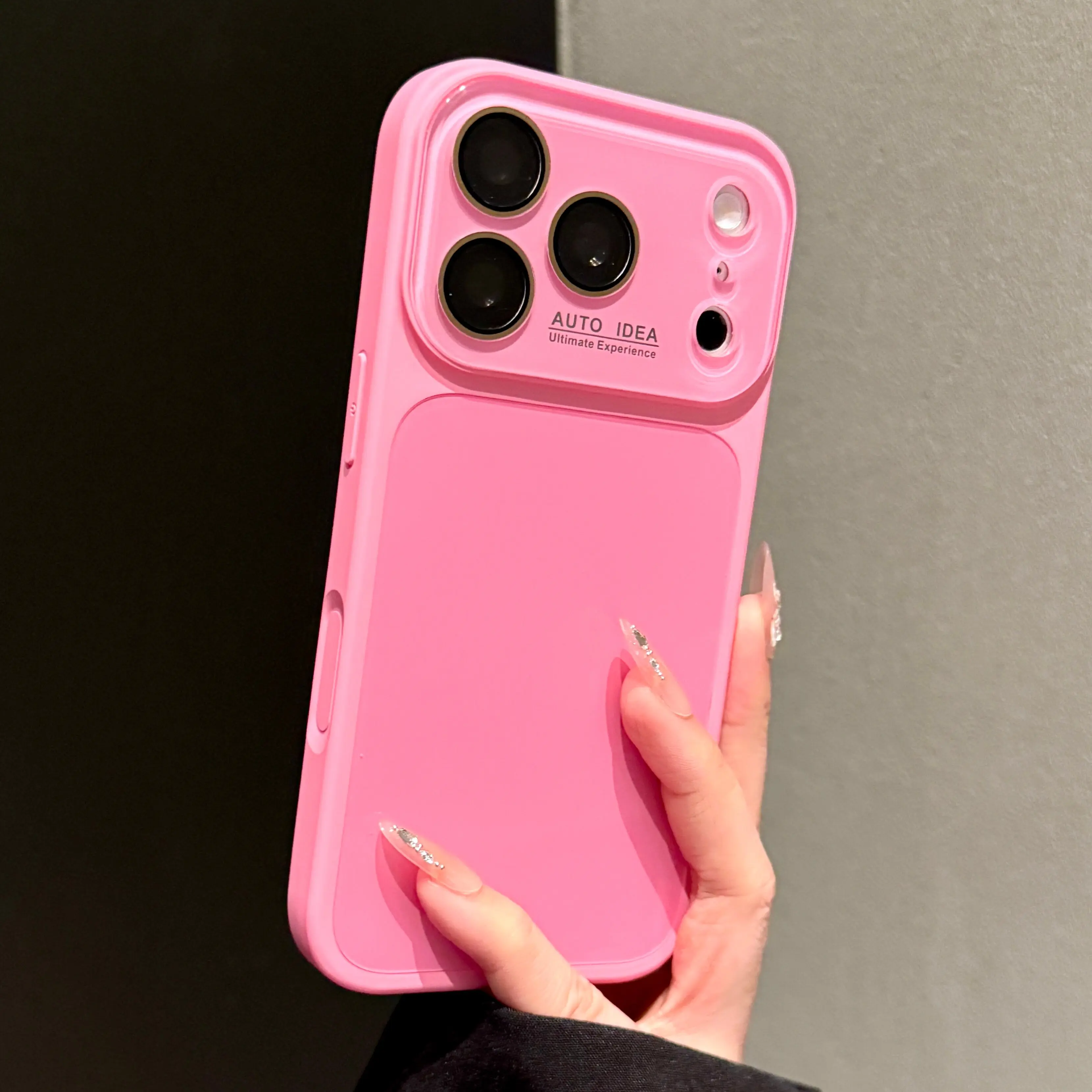 Caseative Protective Phone Casing with Metal Color Back Cover, Crystal Finish Camera Lens Protection, Multi-Model Accessories Compatible with iPhone 17/16/15/14/13 Pro Max, Plus, Air,back to school,back to school haul