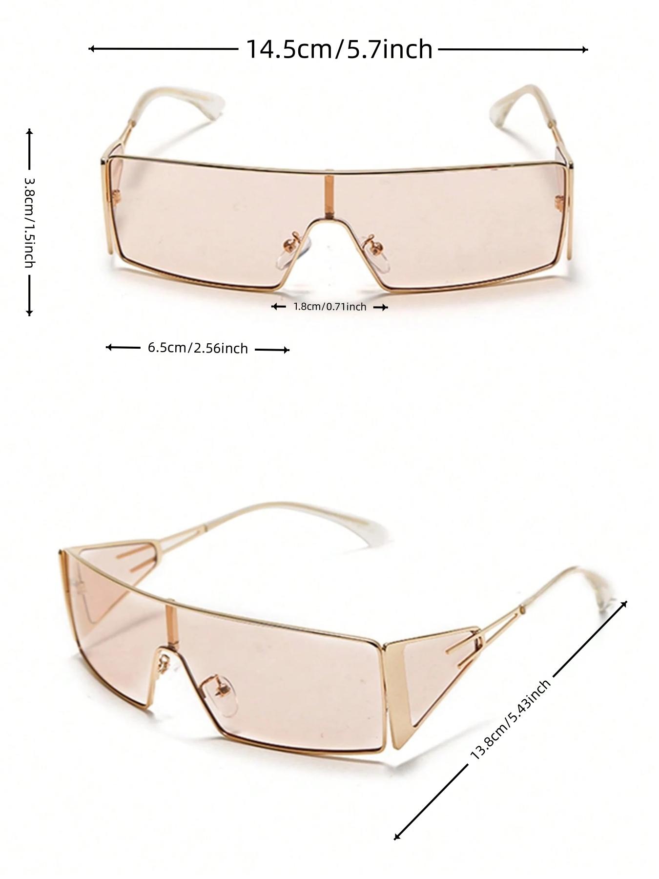 Women's Oversized Polycarbonate Sunglasses, Vintage Style, Metal Hinges, Street Photography, Party & Hiking, Multiple Colors Available