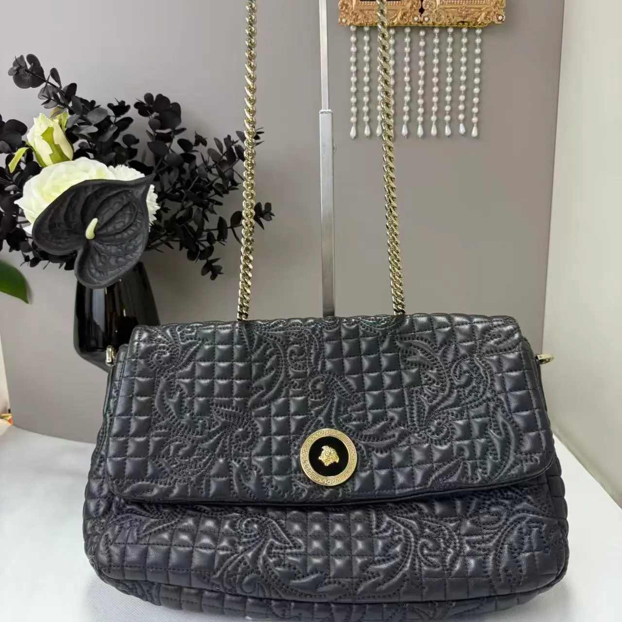 Pre-owned VERSACE/Crossbody Bag/SSB1813052