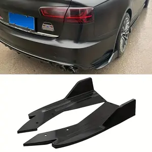 Car Rear Bumper Guard Spoiler, Universal Car Bumper Decoration, Body Scratch Protection, Exterior Modification Accessories