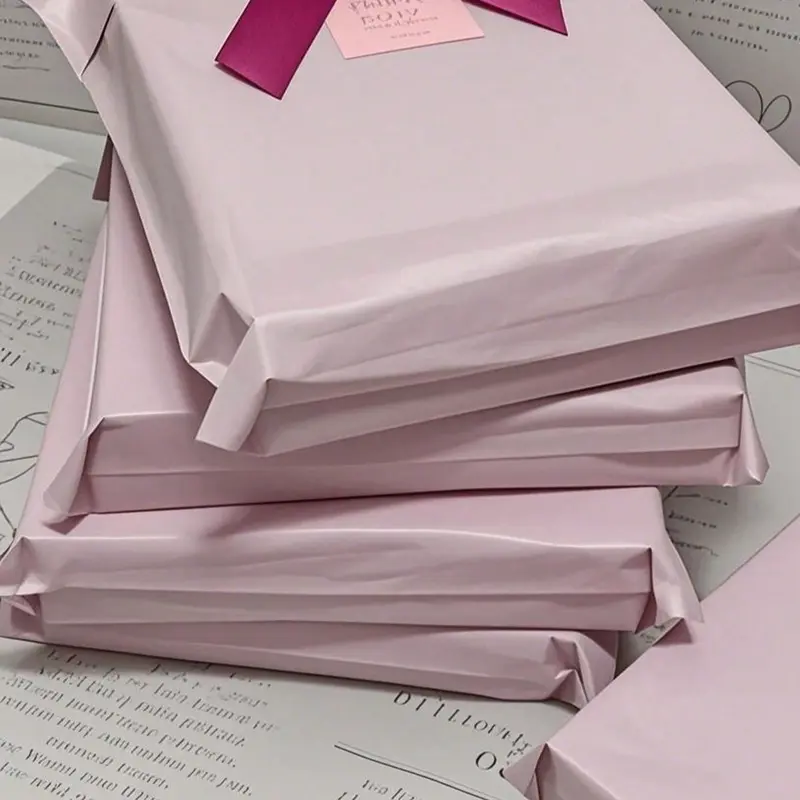 100pcs Thick Waterproof Plain Packaging Bags, Multi-Functional Simple Design, Ideal for Office, Transport, Mail, Gifts, Holidays