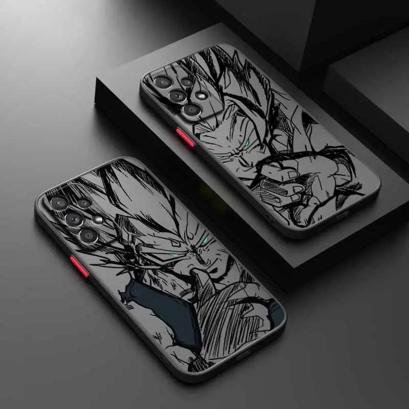 Hot Anime Shockproof Customized Smartphone Case - Protective Mobile Phone Accessory for Samsung A12, A13, A14, A15, A16, A25, A35, A52, A54, S21 FE, S22, S23, S24, S25, S26 (Ultra, Plus Models), Casing, Accessories