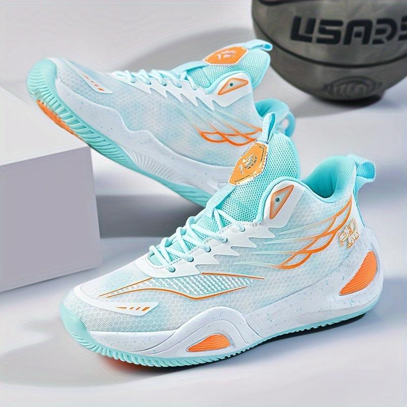 Couple's street-style basketball shoes, professional and stylish low-top design, non-slip, breathable and wear-resistant, suitable for indoor games, casual sports training, and all seasons.