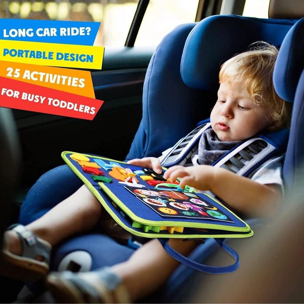 Baby's Creative Toy, 1 Set Fun Early Learning Handheld Preschool Busy Board Activity Sensory Educational Toy for Babies and Toddlers #GLOBAL PICKS
