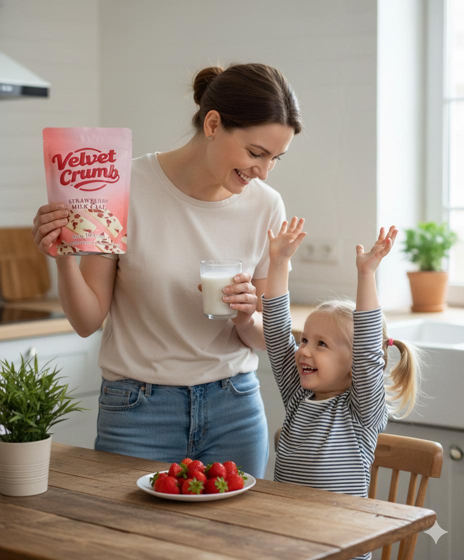 Strawberry Nougat Candy, Soft Milk Nougat with Real Strawberry Flavor, Chewy Gourmet Candy Snack, Individually Wrapped Sweets, Perfect Gift & Snack (3.53oz, 3 Pack)