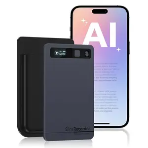 Ai Powered Smart Voice Recorder, Instant Transcription for Meetings, 152 Languages, 64GB Memory, 1-Year Cloud Storage, Ai Technology, Educational equipment, electronic learning equipment
