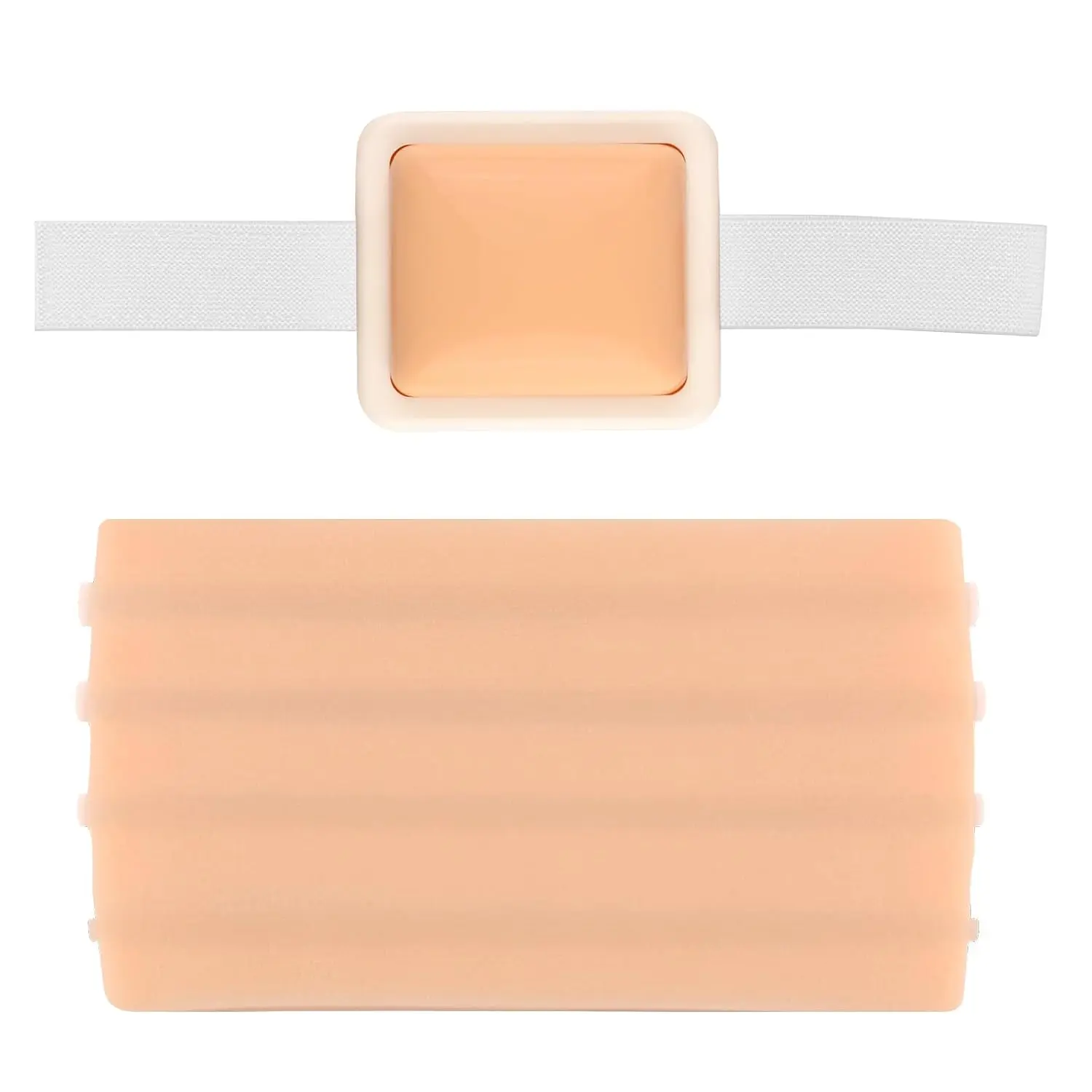 Medarchitect Clinical IV Practice Trainer with Replaceable Vein Pad – Nursing Skills Training Aid for Medical Students and Phlebotomy Practice