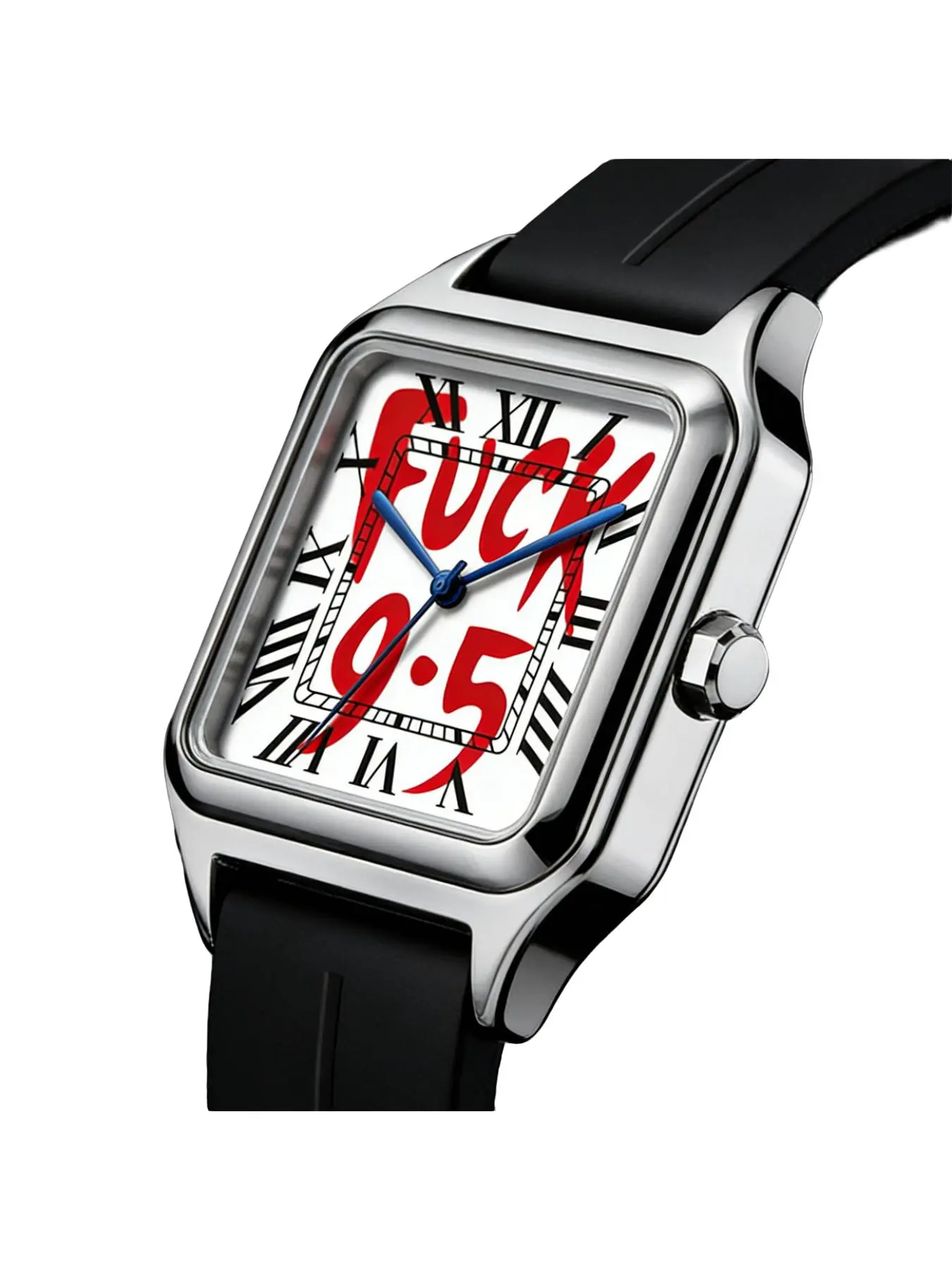 Men's Square Quartz Watch Waterproof Fashionable Casual Timepiece with Arabic Numerals Design for Daily Wear and Gift Giving Casual Wristwatch