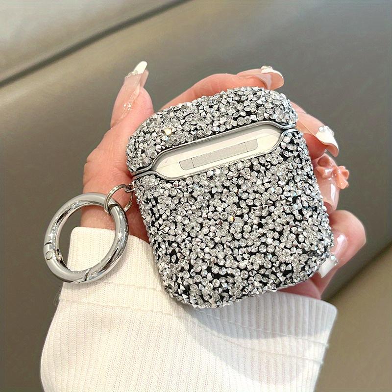 YuanCase Super Beautiful RCase for AirPods Pro, Silvery Fashion Earbuds Case for AirPods 3rd Gen. Drop Protection Case, Electroplated Frame Bluetooth Wireless Headphones Case for AirPods Generation 1st and and Airpods 2nd swimming silent party Toad-Shaped