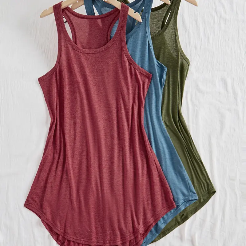 [Plus Size] Solid Color Tank Cami Nightdress, Nighty Dress, Casual Home Sleepwear, Casual Comfy Loose Fit Round Neck Sleeveless Nightgown for Women, Women's for All Seasons Loungewear