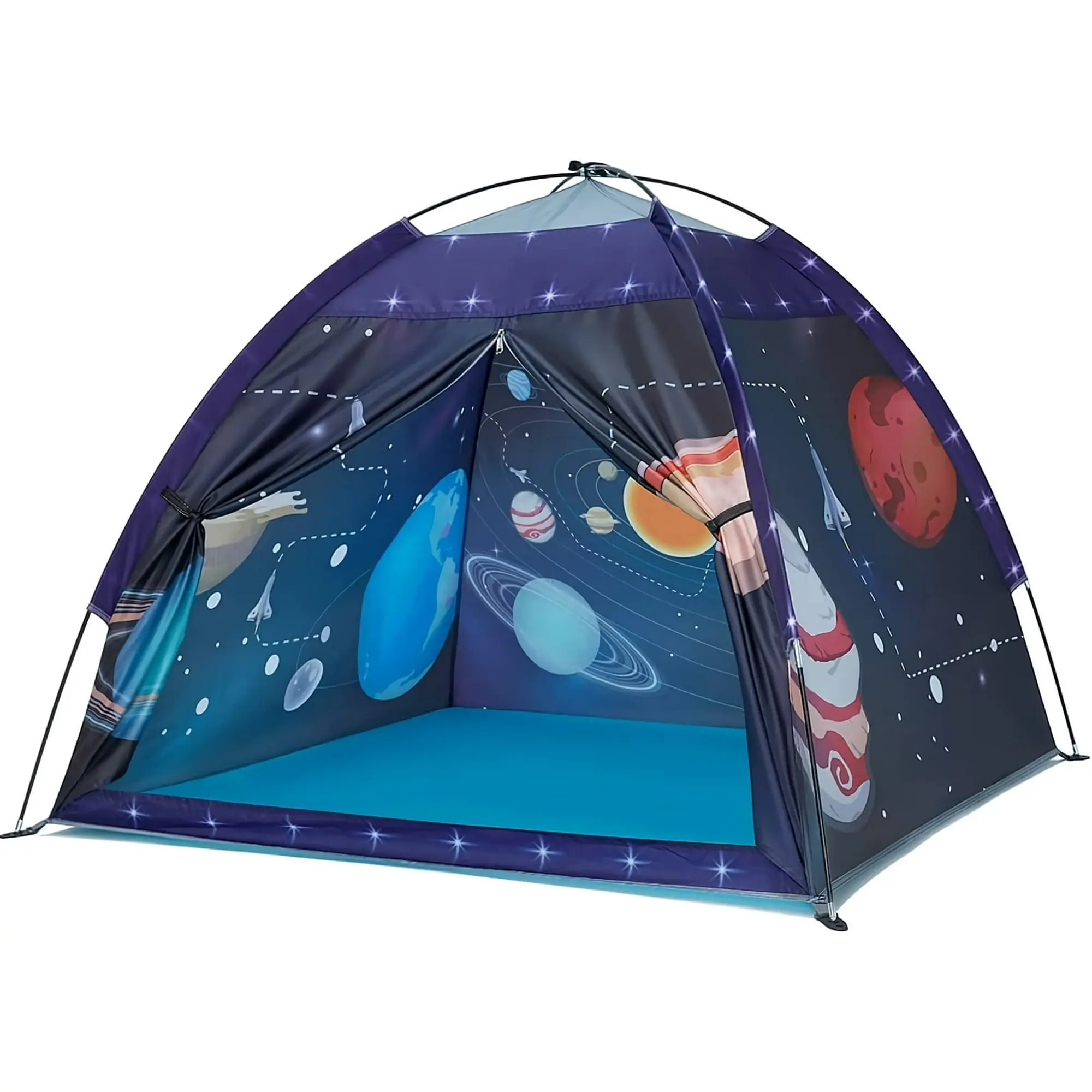 Space Universe Playhouse, Cosmic Style Tent Mosquito Net, Galaxy Yurt Dome Mosquito Net, Imaginative Indoor/Outdoor Pop Up Mosquito Nets