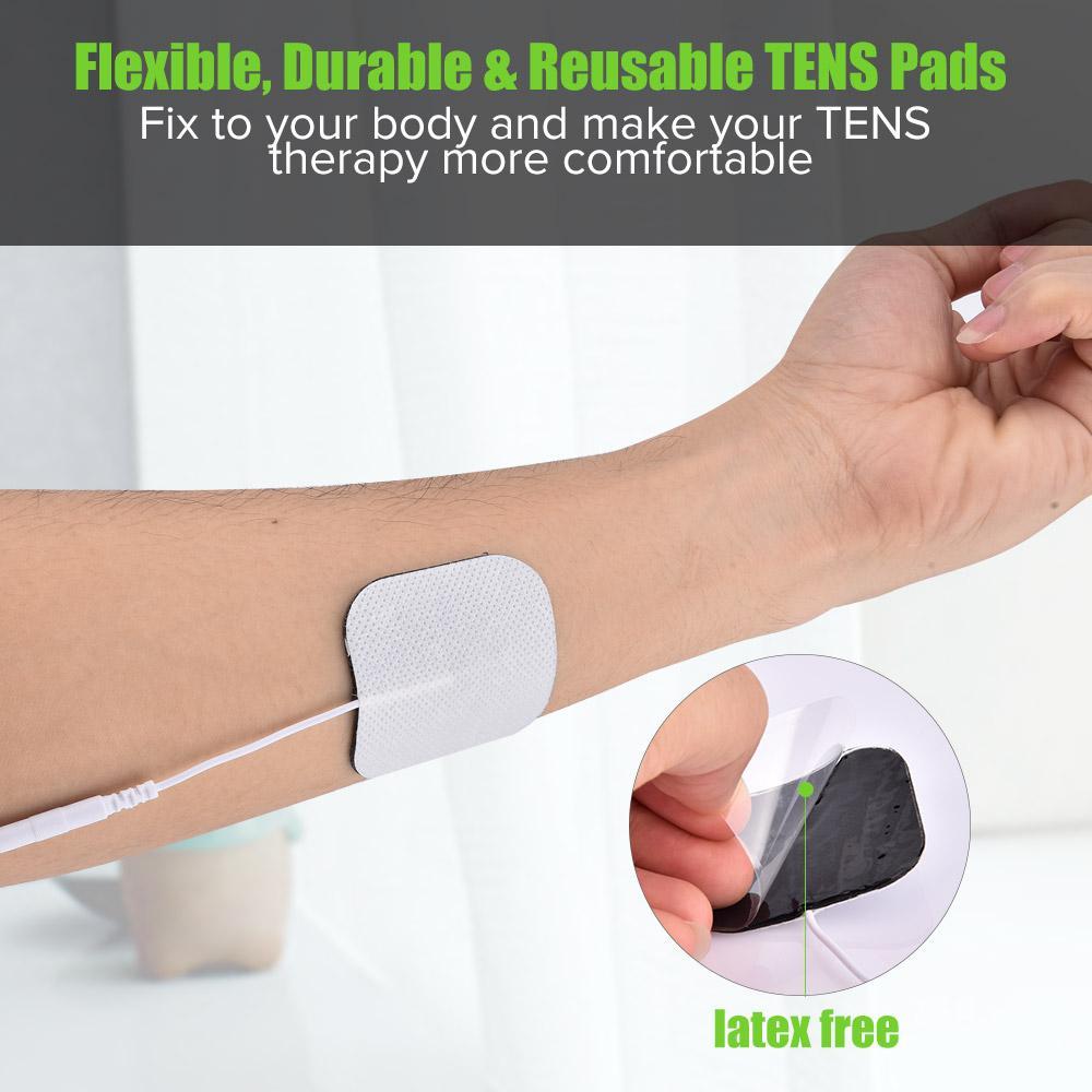 Wide Compatibility Reusable Electrode Pad, 20pcs/set Durable Self-adhesive Electrode Patch, Professional Personal Care Accessories