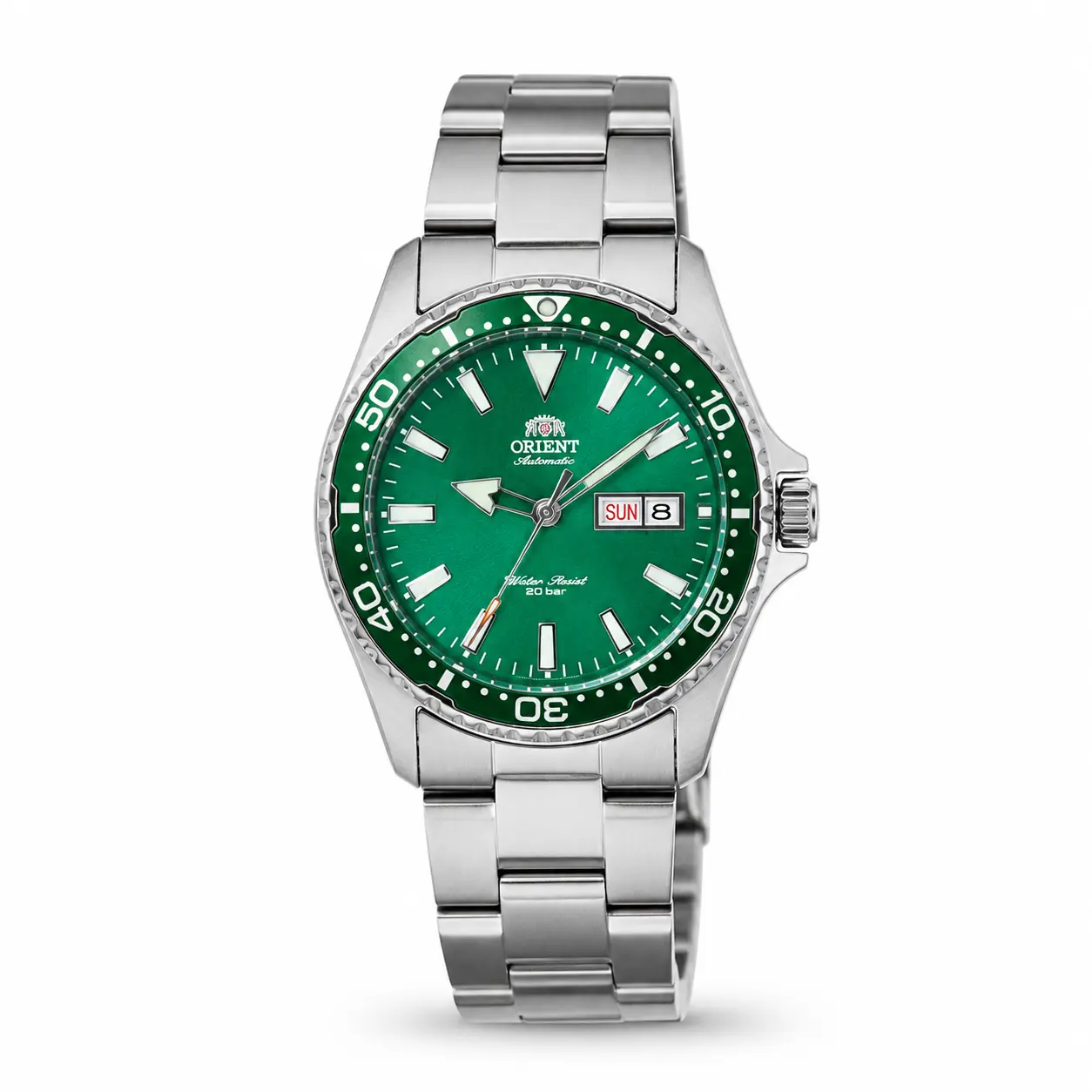 200M Waterproof Automatic Dive Watch for Men,Luminous Dual Day Date Dial,Rotating Bezel Stainless Steel Band,Multi Colors,Perfect Gift for Gentlemen