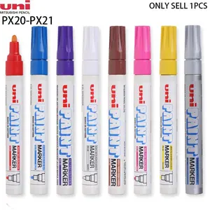 UNI PX-20/PX-21 Paint Pen, Tire Tracing Pen, Wall Graffiti Paint Pen, Wedding Signature Pen, Available in Multiple Colors