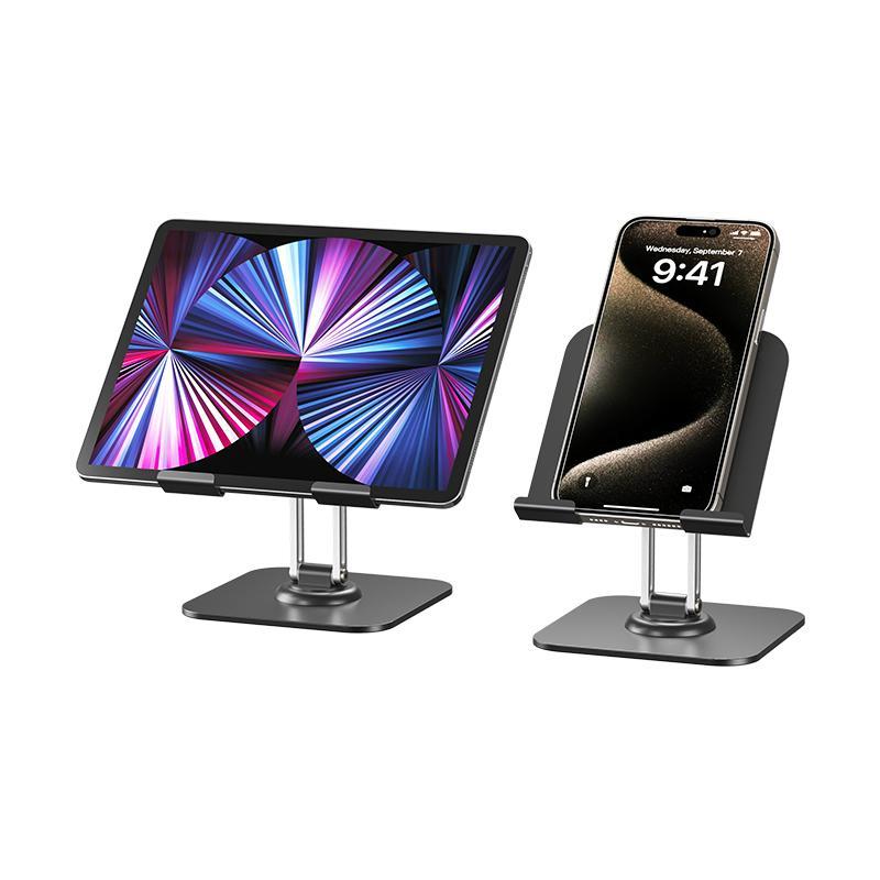 Adjustable Tablet Stand, Rotatable Tablet Holder, Desktop Tablet Stand, Tablet Phone Stand, Tablet Mount Stand for iPad Pro 13 12.9 11, Switch, Kindle, Monitor, PS, iPad Accessories