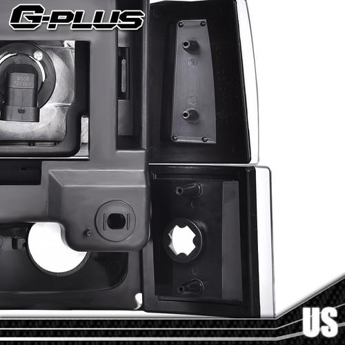 Fit For 1994-1998 GMC C10 C/K Sierra Suburban Yukon Chrome Headlights Left+Right New