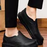 Size runs big Men Waterproof EVA Slip On Mule Clogs, Backless Platform Casual Slides, Non Slip Indoor Outdoor Work Sandals