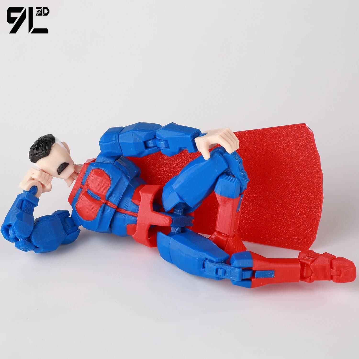 9L3D Printed Dummy 13 Lucky 13 T13 Invincible Omni Warrior  Articulated American Comic Collectible For Your Desk Gift For Friend