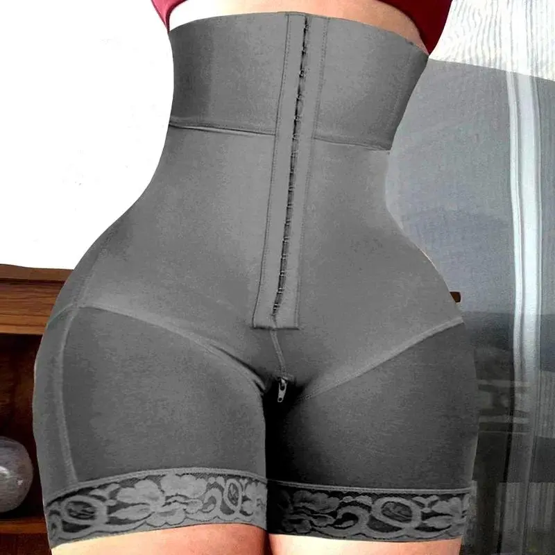 Women's AfruliA XXS Polyester-Spandex-Cotton Elegant Compression Waist Trainer, Slimming Sheath Corset, BBL Control Body Shaper, Colombian Butt Lifter Girdle Panties