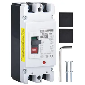 Main 100 Amp DC Circuit Breaker, 500V Battery Disconnect Switch, Master Switch for Boat Trolling Motor Marine ATV Trailer