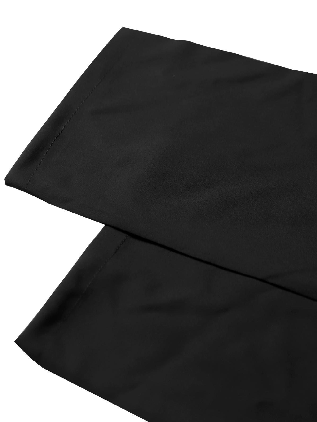 Plus Size Women's Casual Commuter Pants - Straight Fit for Daily Outdoor Activities | Breathable Fabric with Green Zipper Pockets and Dual Side Patch Pockets SpringStatements Plus Size Women's Casual Commuter Pants - Straight Fit for Daily Outdoor Activities | Breathable Fabric with Green Zipper Pockets and Dual Side Patch Pockets SpringStatements