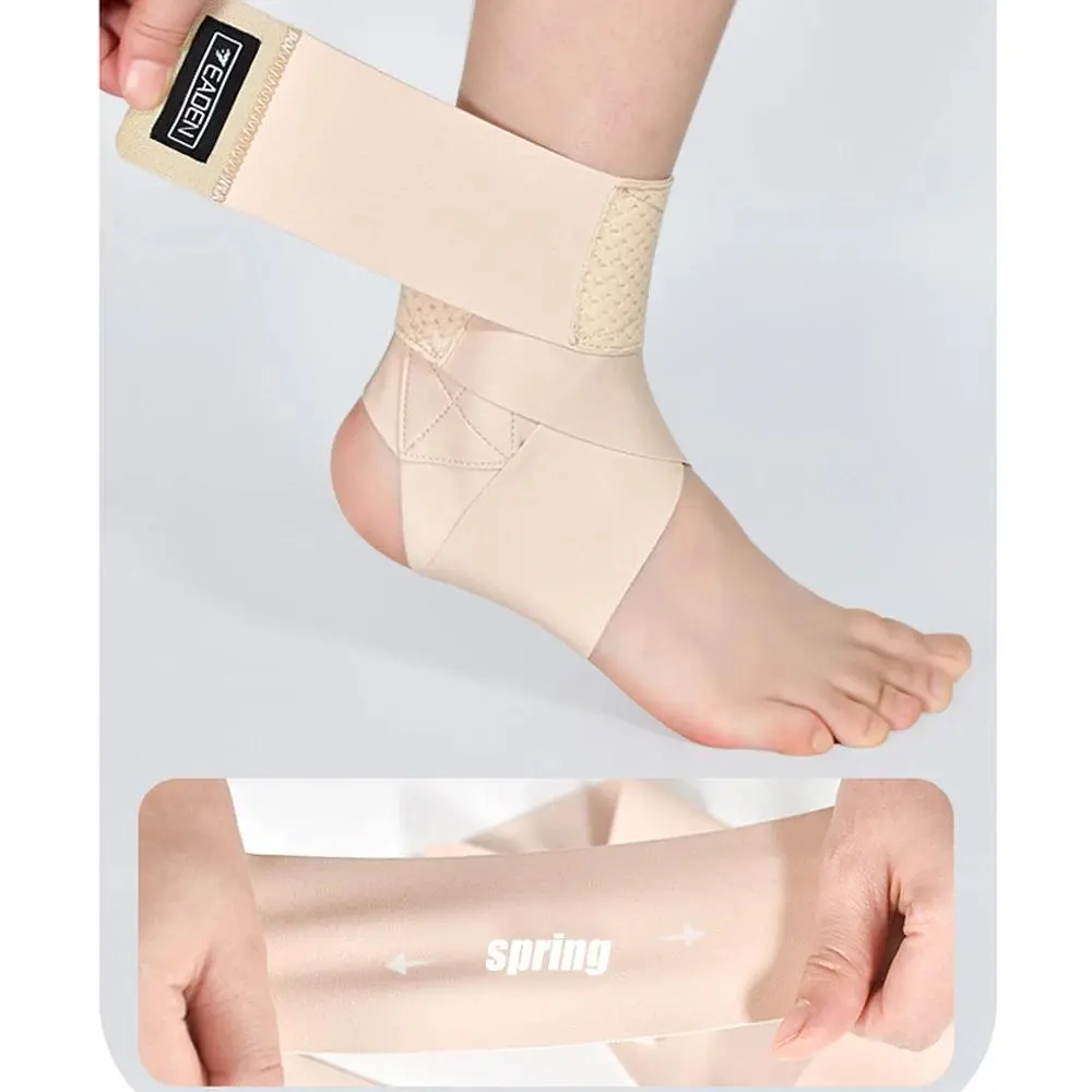 Adjustable Ankle Support Brace for Men & Women - Sprain Relief, Achilles Tendon Support Wrap, No, All Seasons