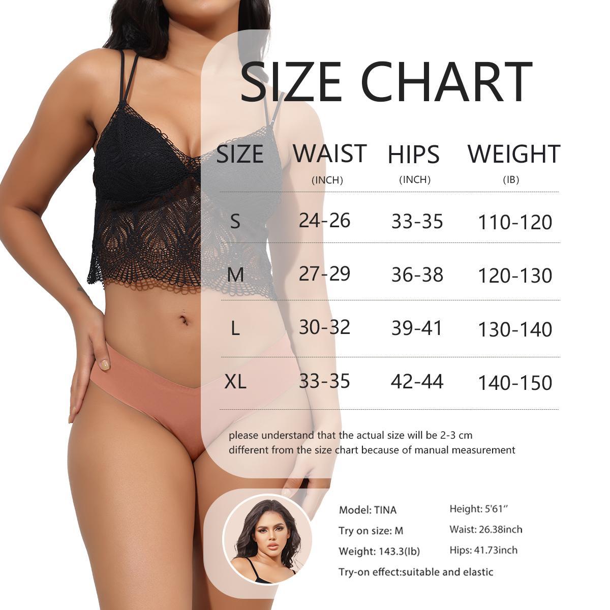 LEVAO 6/7Pack Seamless Cheeky Bikini Underwear for Women – No Show V-Cut Stretch Panties, Soft & Comfy S-XL