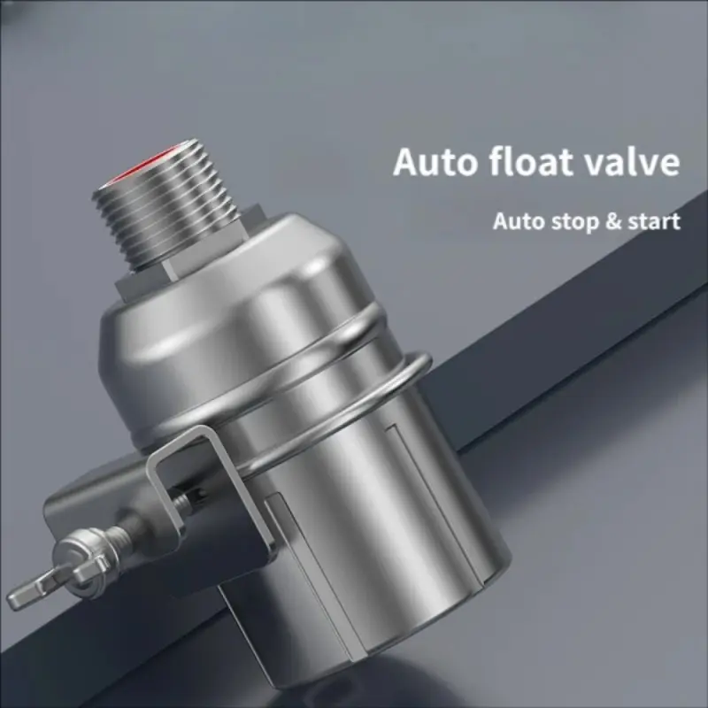 New 4-Inch Float Ball Inlet Valve, Narrow Edge Clip, Automatic Water Level Control, No Power Needed, Ideal for Pools, Tanks, Towers