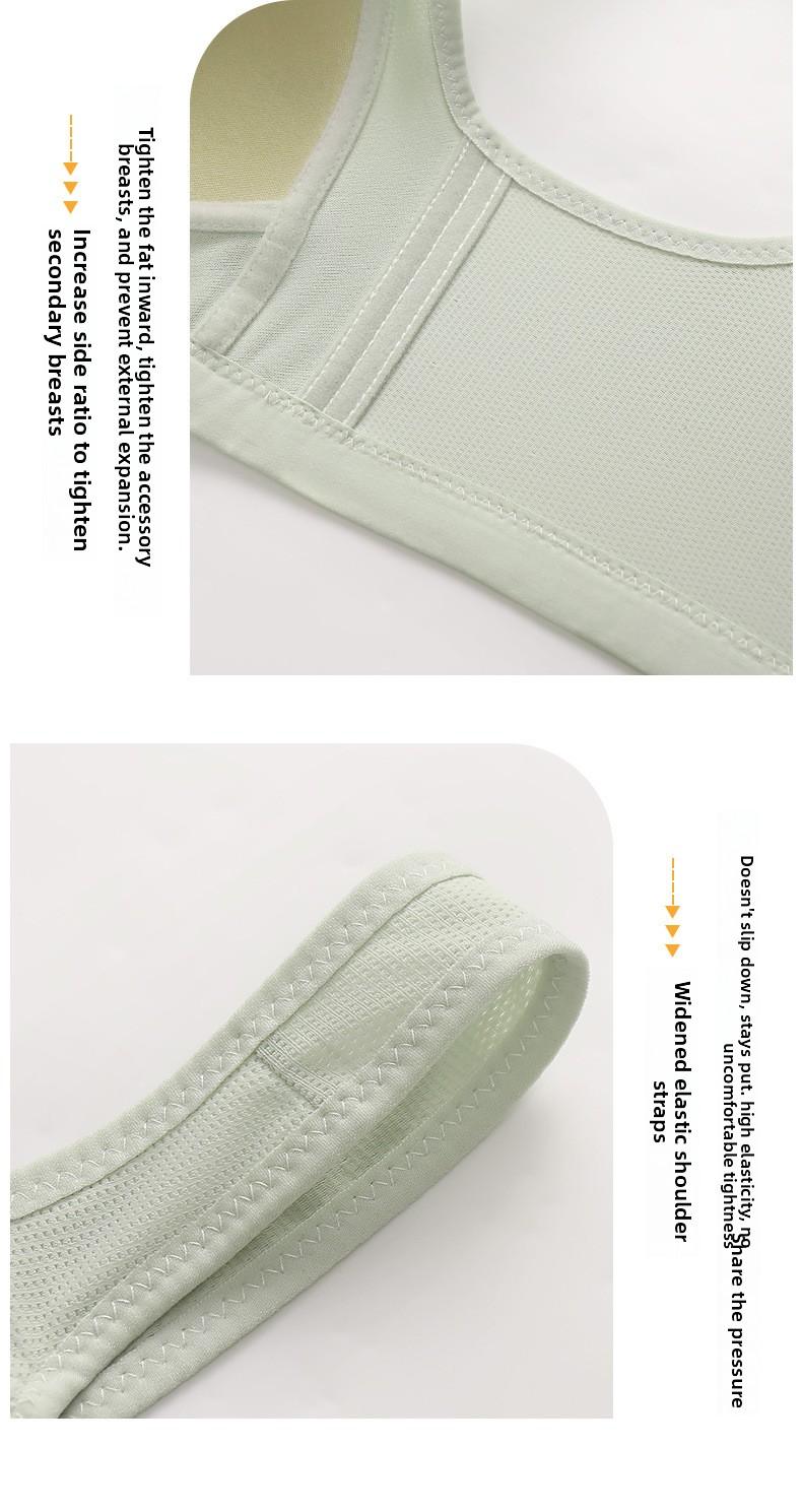 Supportive Seamless Front Closure Nursing Bra For Women Plus Size Wireless Maternity Bralette Breathable Comfort Lingerie Adjustable Hook Underwear 6/3 Pack Mother's Day Gift -RR