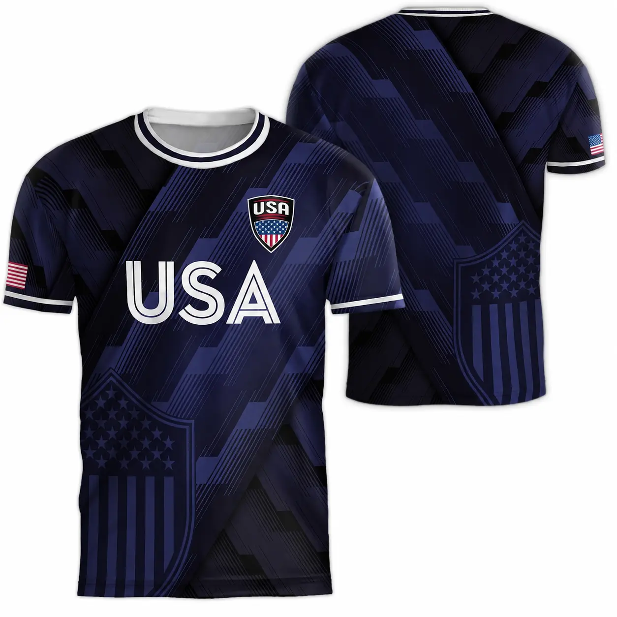 Customized American Soccer Jersey, Personalized USA Jersey Men, America Soccer Shirt