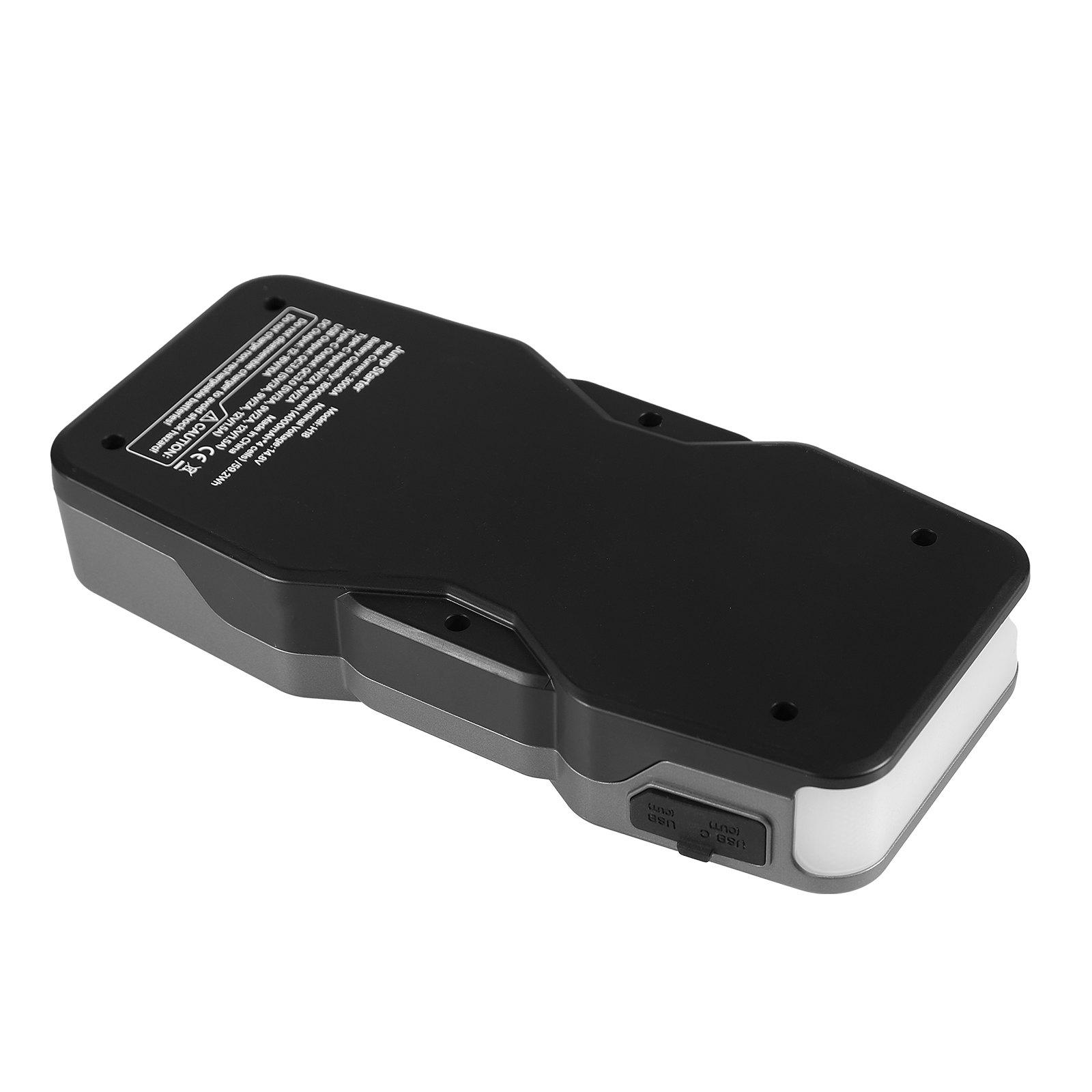 VEVOR Jump Starter, 3000A Peak, Car Jumper Starter Battery Pack, 12V Portable Lithium Battery Booster, Jump Box Power Bank with 3 Modes Flashlight and Jumper Cable, for Up to 9L Gas/7L Diesel Engines VEVOR Jump Starter, 3000A Peak, Car Jumper Starter Battery Pack, 12V Portable Lithium Battery Booster, Jump Box Power Bank with 3 Modes Flashlight and Jumper Cable, for Up to 9L Gas/7L Diesel Engines