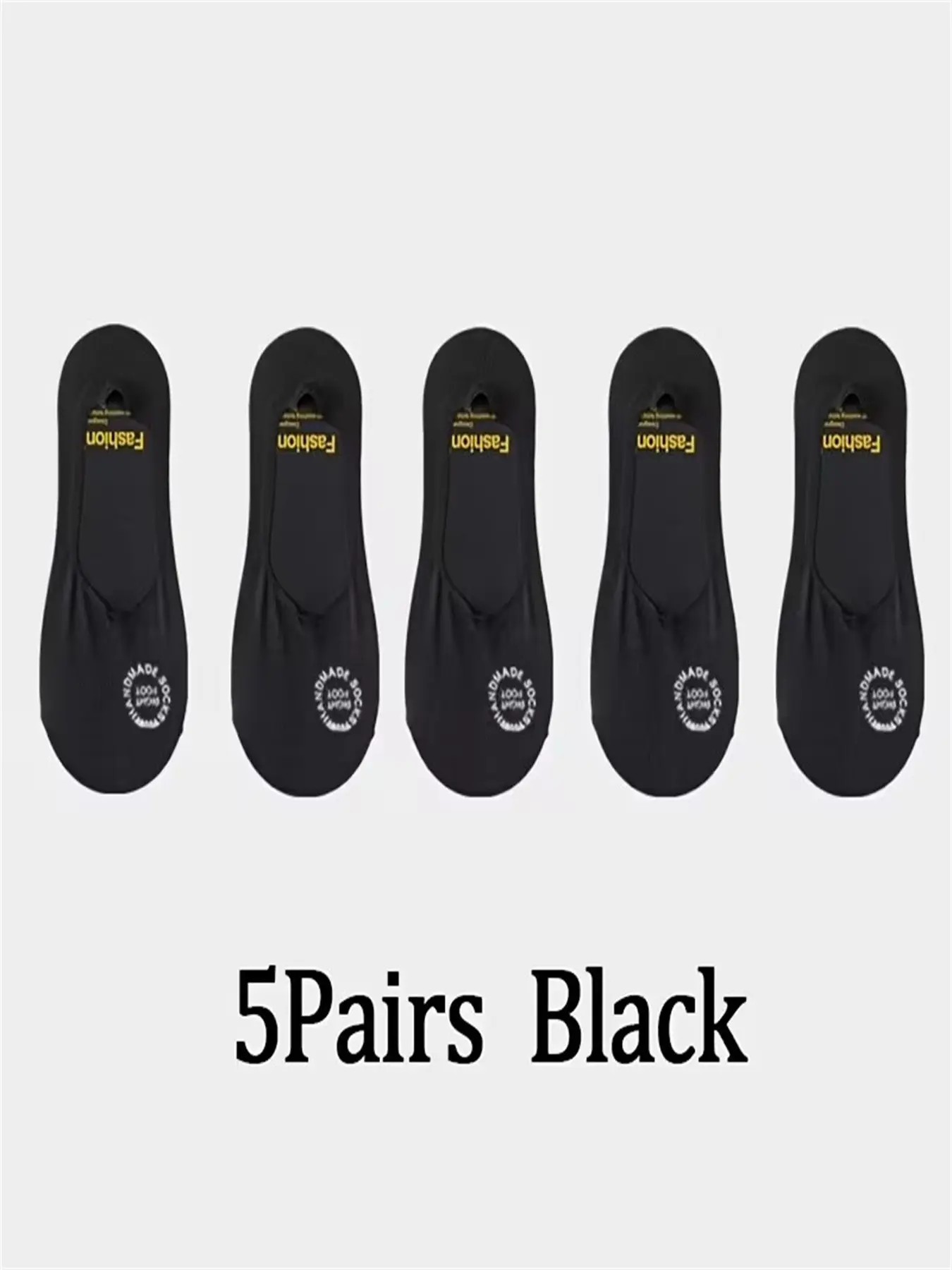 Men's Summer Breathable Ice Silk Mesh Sole Business Casual Sports Anti-Slip Invisible Crew Socks, Comfortable and Durable Footwear